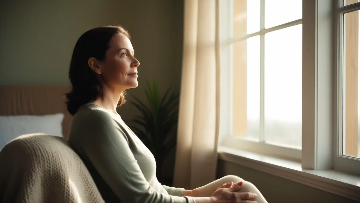 Sophia Jumagali, therapist in London, seated at her desk, offering therapy in London for adults